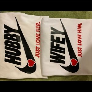 Valentines Day!! Hubby and Wifey  T-Shirts